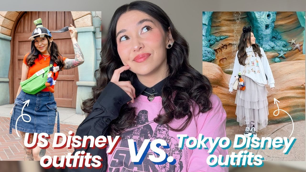 what I'd wear to Tokyo Disney VS. US Disney (more Disney outfit ideas)