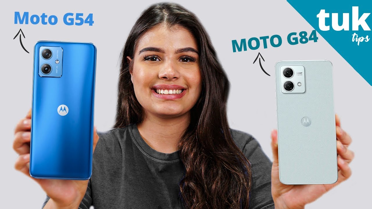 Moto G84 vs Moto G54 QUAL TEM AS MELHORES CAMERAS?