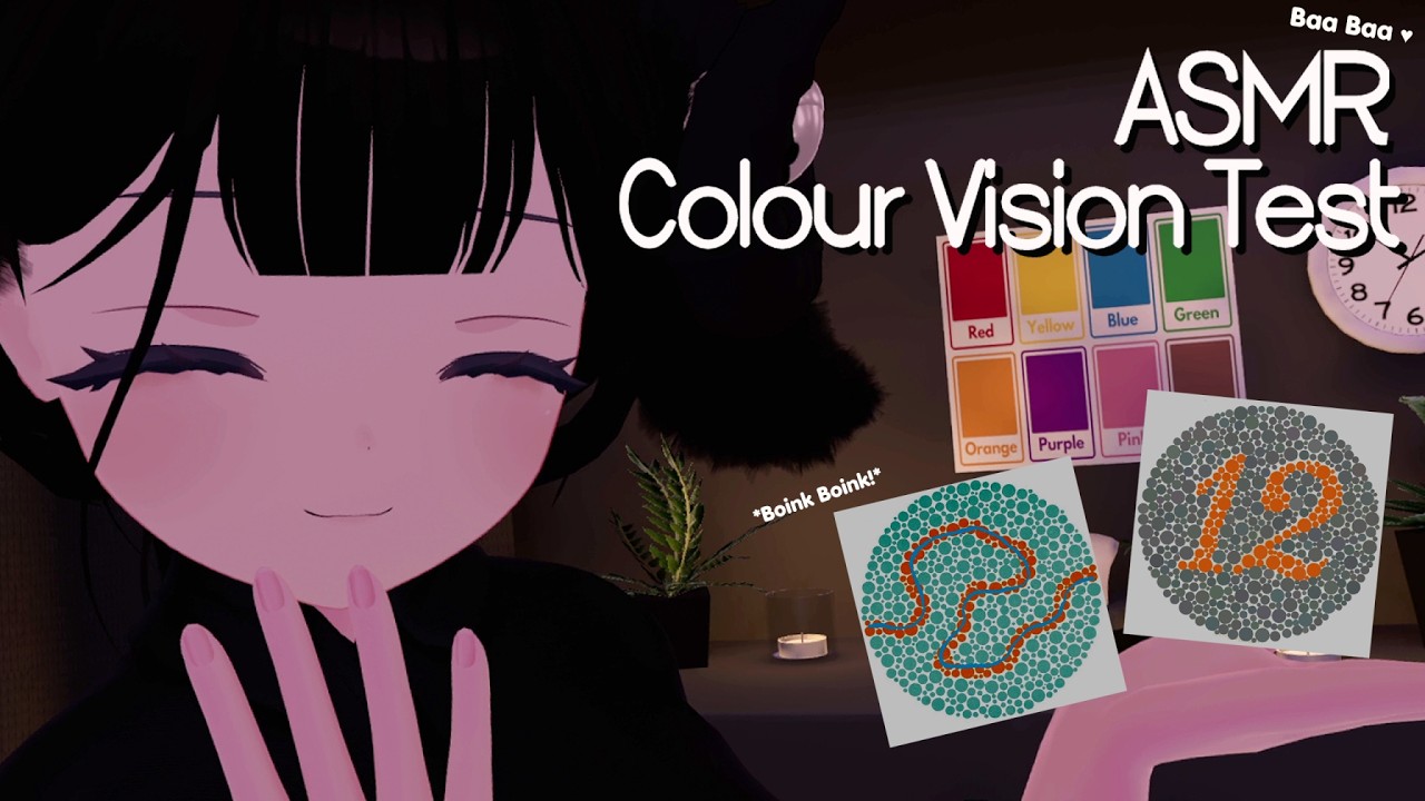 ASMR 🎨 Colour Vision Test