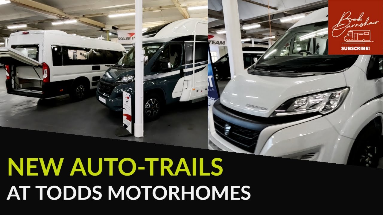 Three NEW Auto-Trail Motorhomes At Todds Motorhomes