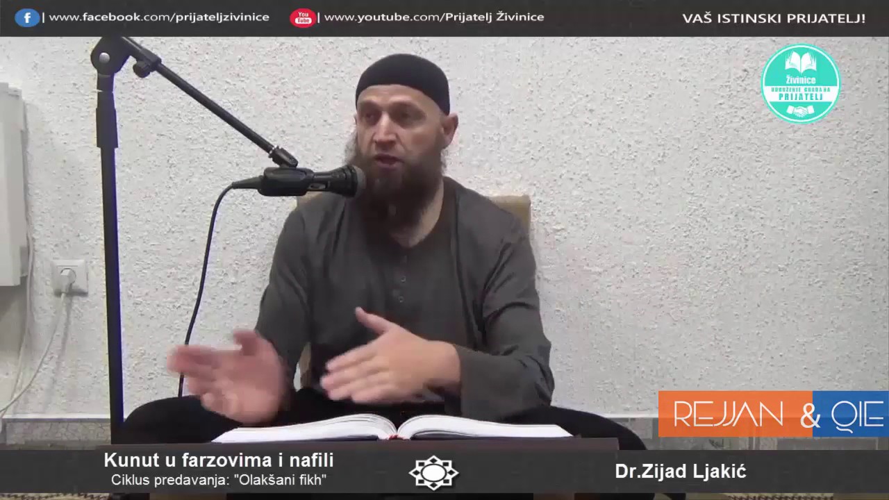 Učenje kunut dove na sabah namazu - dr. Zijad Ljakić