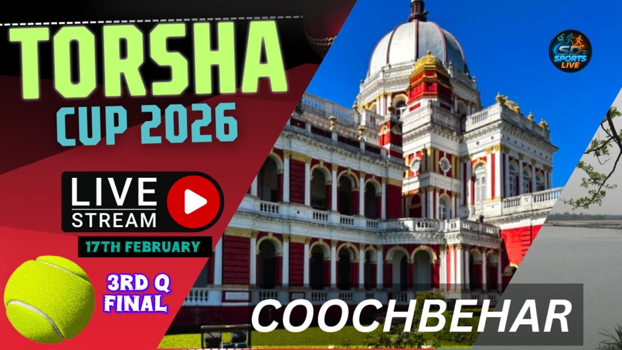 TORSHA CUP 2026 | ARTO SILIGURI VS SSB GOWALAPATTY | 3RD QUARTER FINAL #Live from Coochbehar