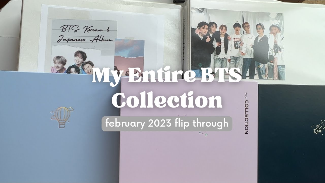 My Complete BTS Photocard Collection Flip Through (5 Binders) | February 2023