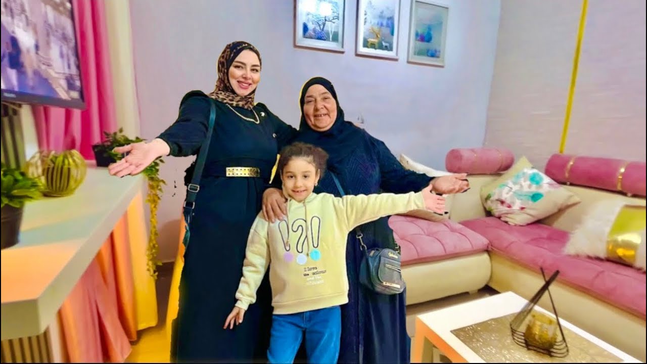 اخيرااا جولة في بيت امي بعد التجديد والتغيير 🏡يا فرحة امي بيه بالدنيا ومافيه💃