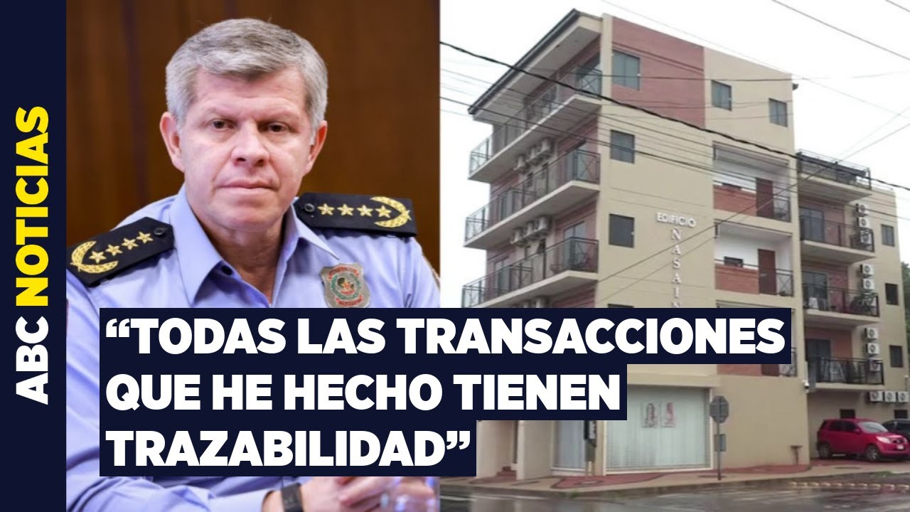 Comandante de la Policía responde a acusaciones por supuesta mansión y edificio