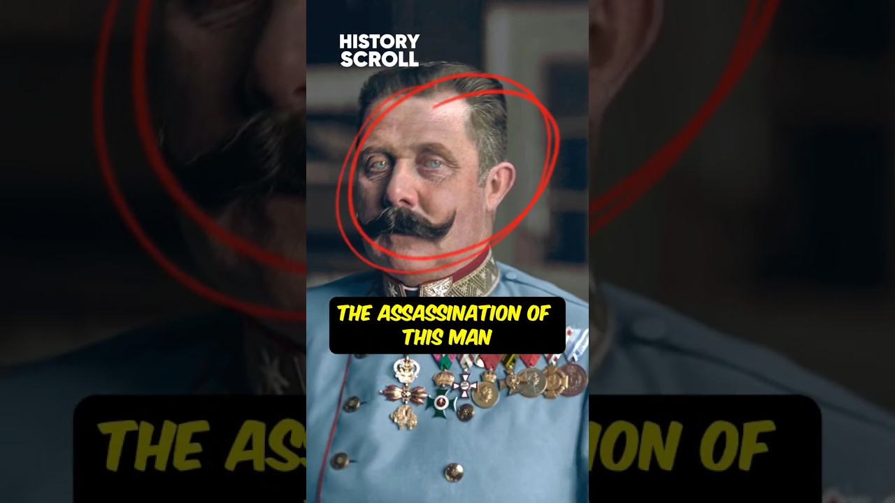 Assassination of this man led to World War I - Archduke Franz Ferdinand | #history #facts #worldwar