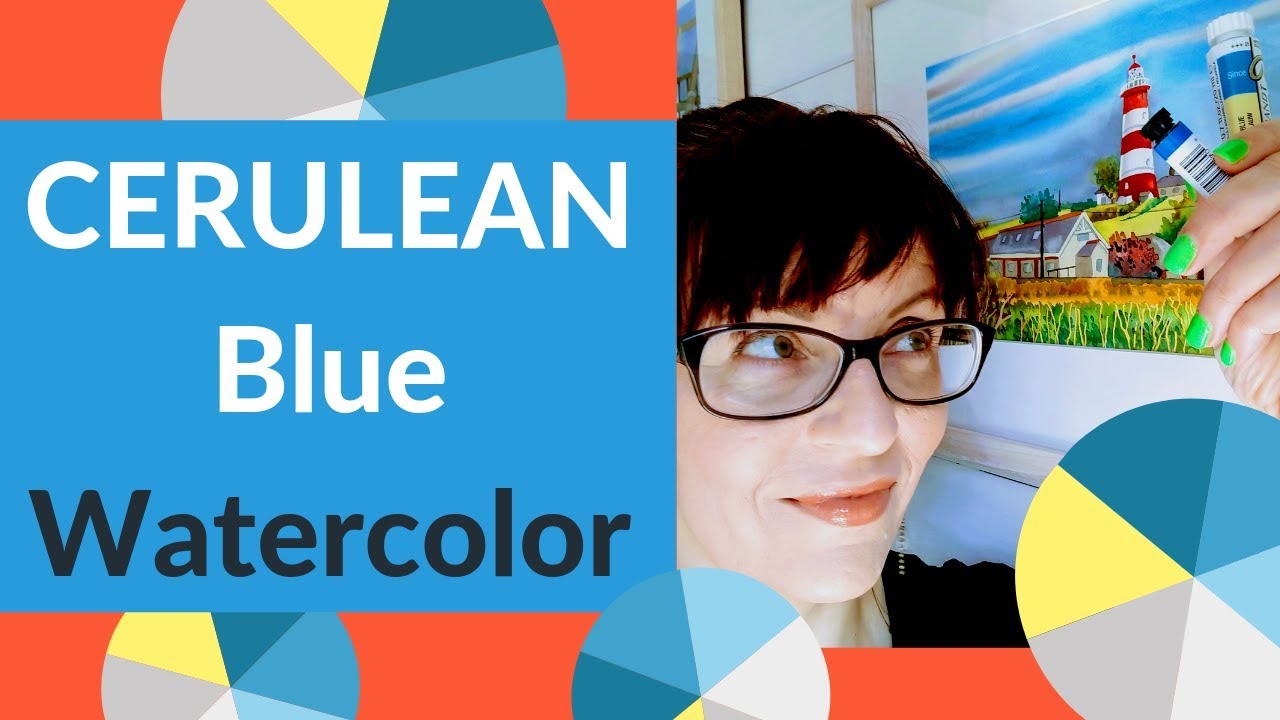 Cerulean Blue Watercolor