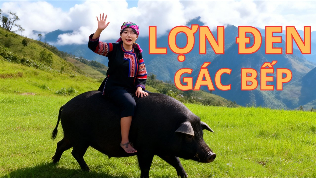 Pơ vlog | Pơ lên bản săn lợn đen làm đặc sản Tây Bắc 