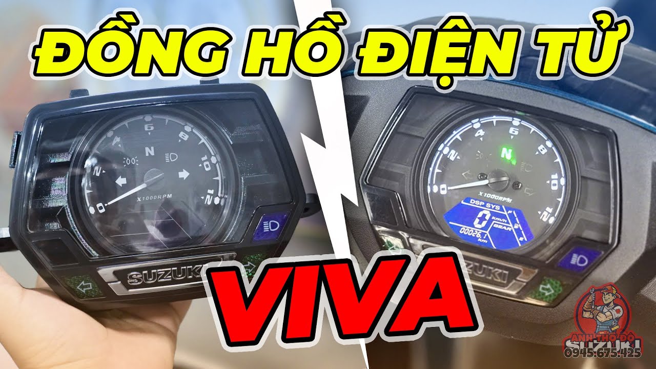 Đồng Hồ Điện Tử Viva & Hướng Dẫn Lắp Đặt Chỉ 10 Phút - 0945.675.425