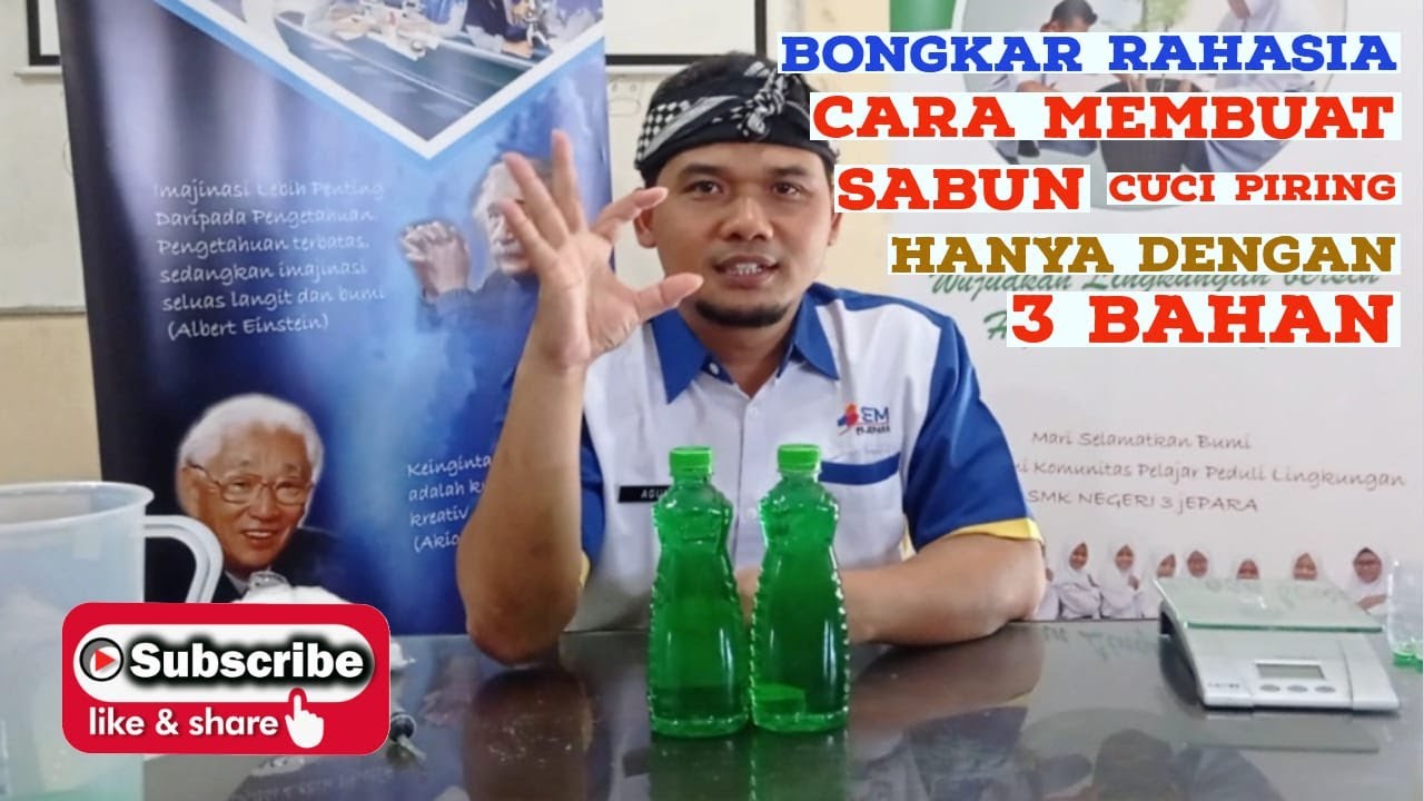 Bongkar Rahasia Cara Membuat Sabun Cuci Piring Hanya dengan 3 Bahan