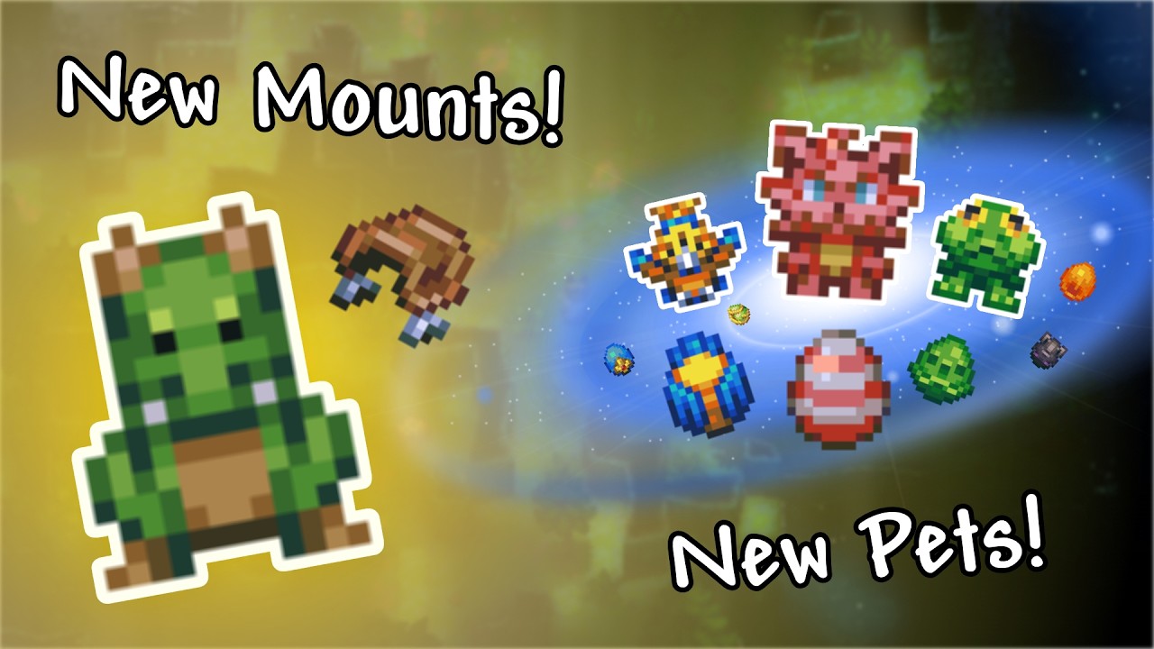 All Mounts and Pets  || Core Keeper Riders Of the Underground update
