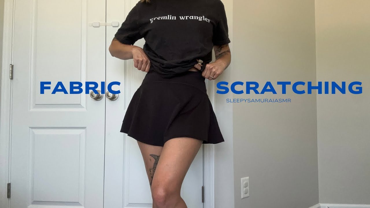 ASMR Fabric Scratching for Deep Relaxation 🌙