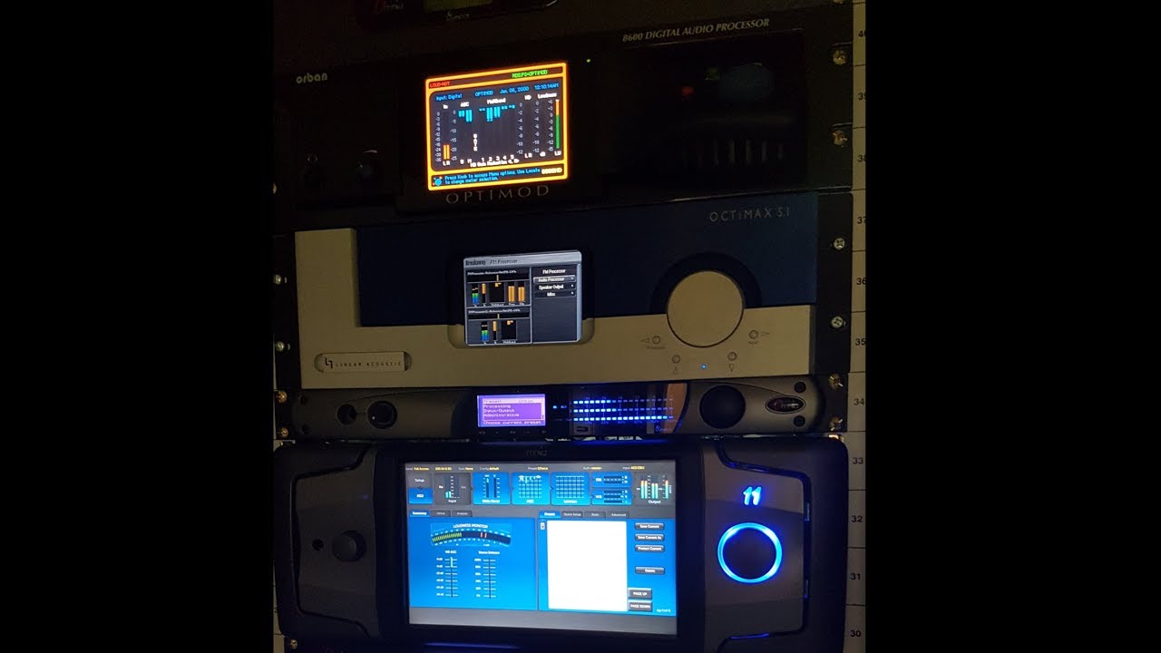 Omnia 11 GForce - Optimod 8500 comparison