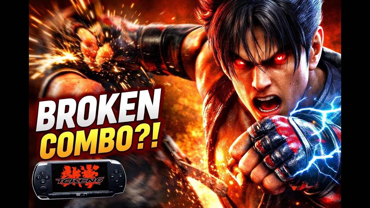 Tekken 6 Jin Kazama Combo Is STILL Broken in 2026 😱 | PPSSPP Gameplay