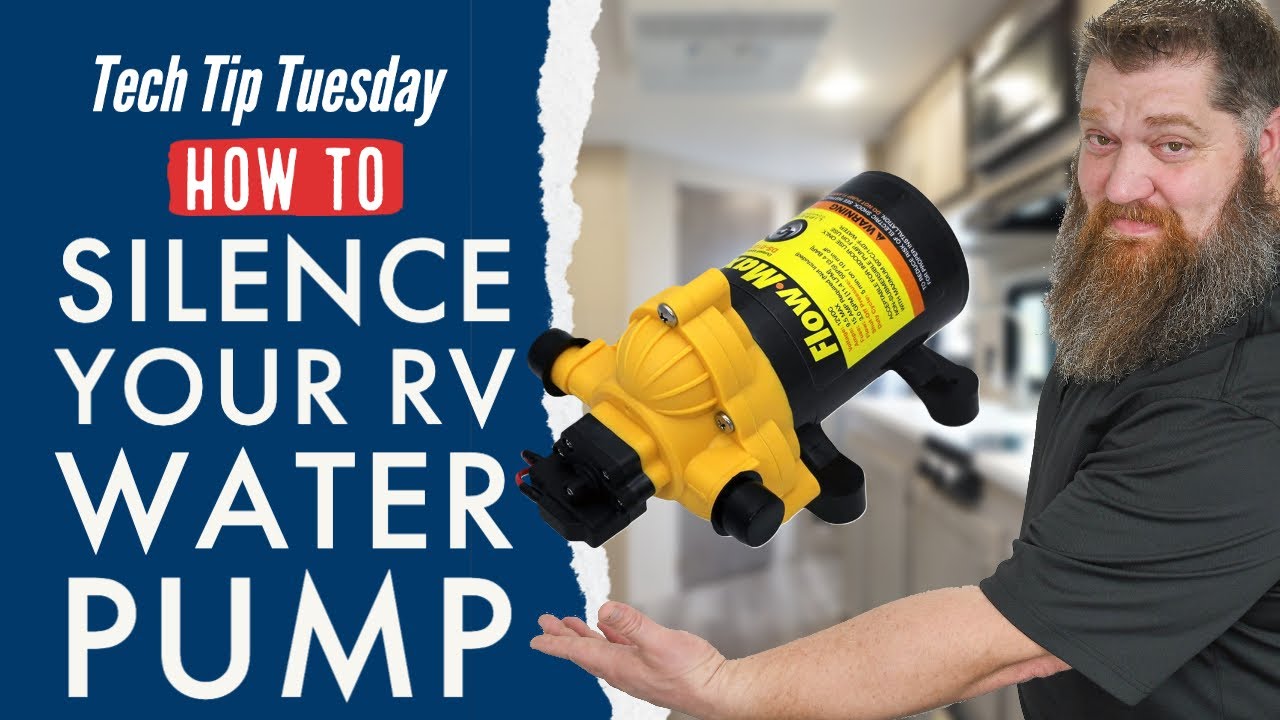 My RV Water Pump is TOO loud