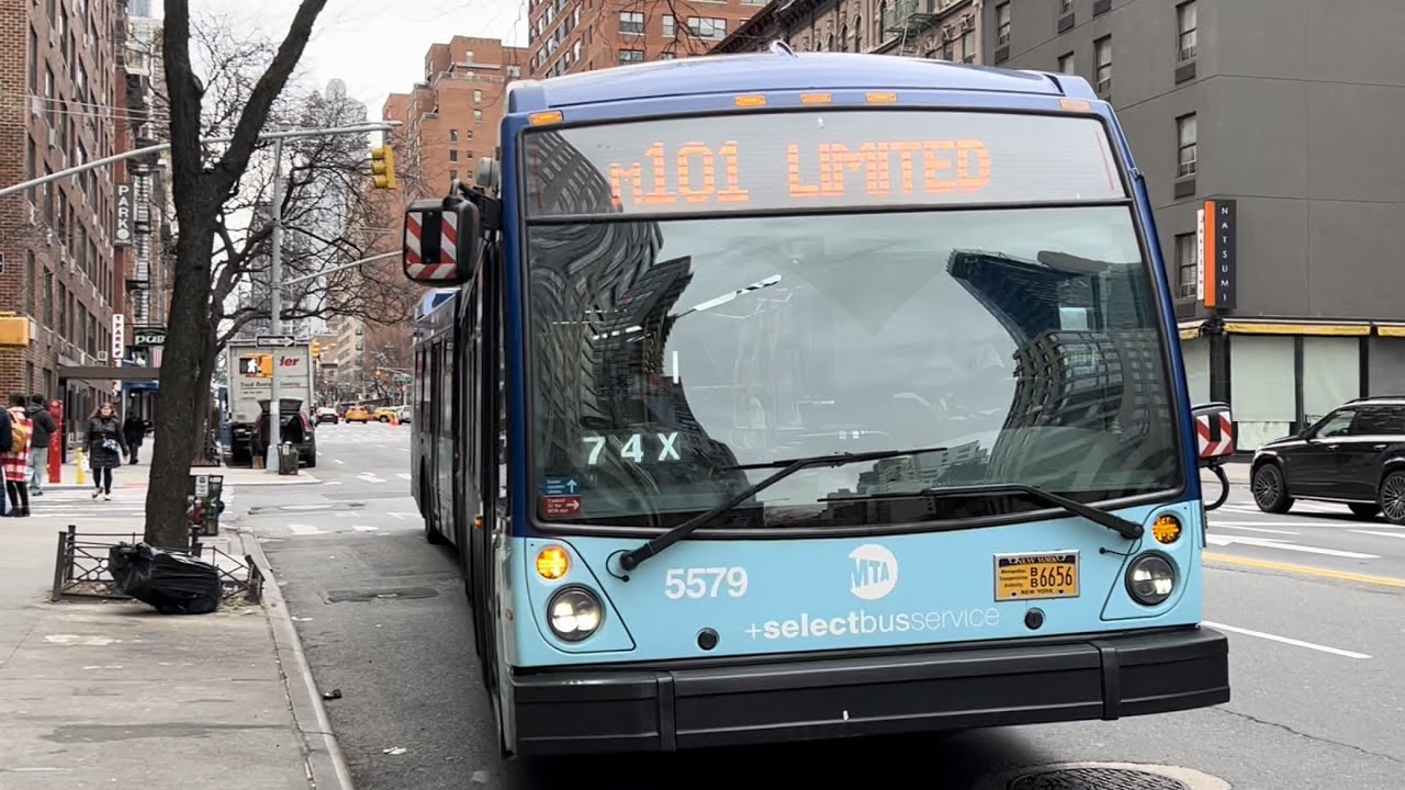MTA: 2011-2019 NovaBus LFSA, 2017-2019 New Flyer XD60 action on the M101, M102, M103