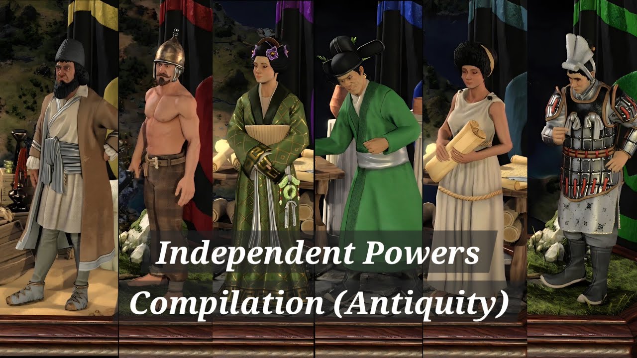 Civilization 7 - All Independent Powers (Antiquity)