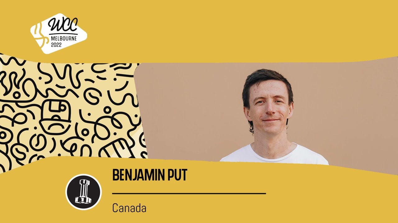 Benjamin Put, Canada — 2022 World Barista Championship: Finals