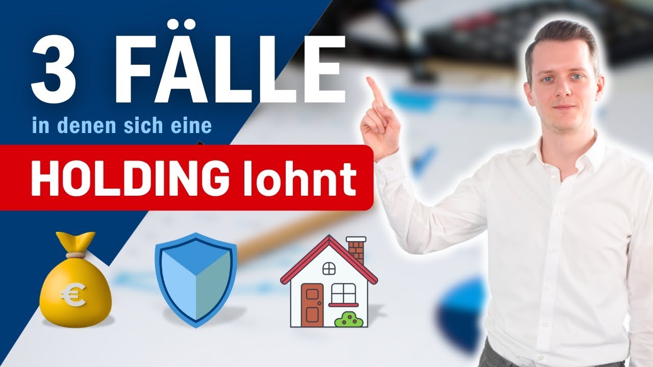 💡 Drei Fälle, in denen sich eine Holding wirklich lohnt