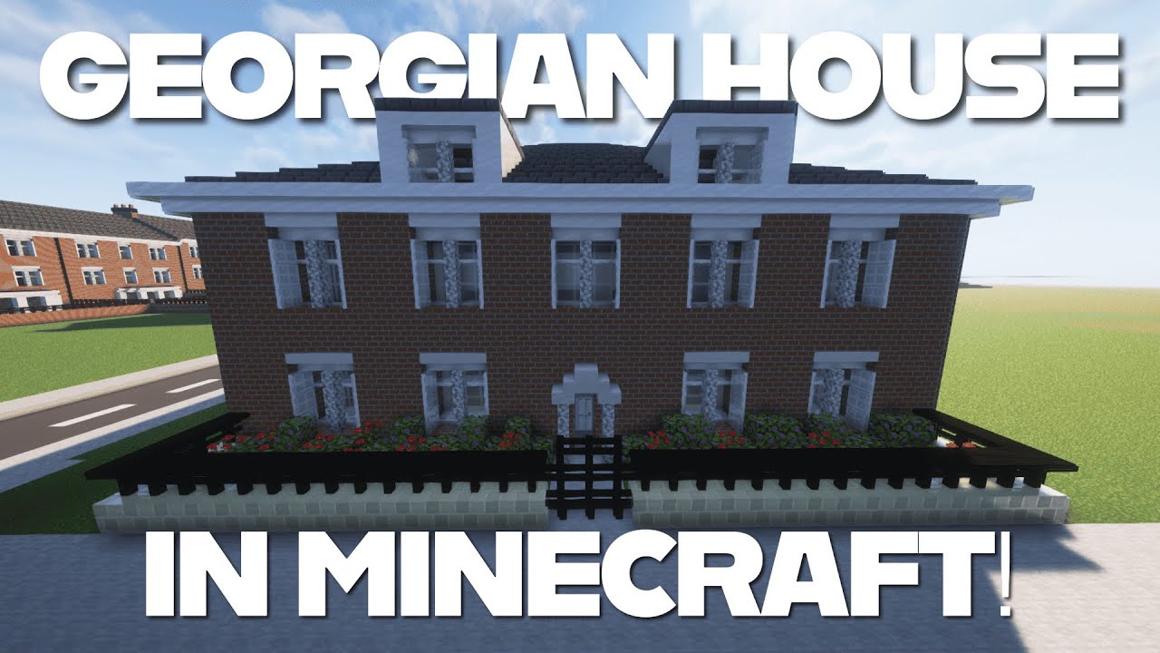 Georgian House Timelapse｜Minecraft Build