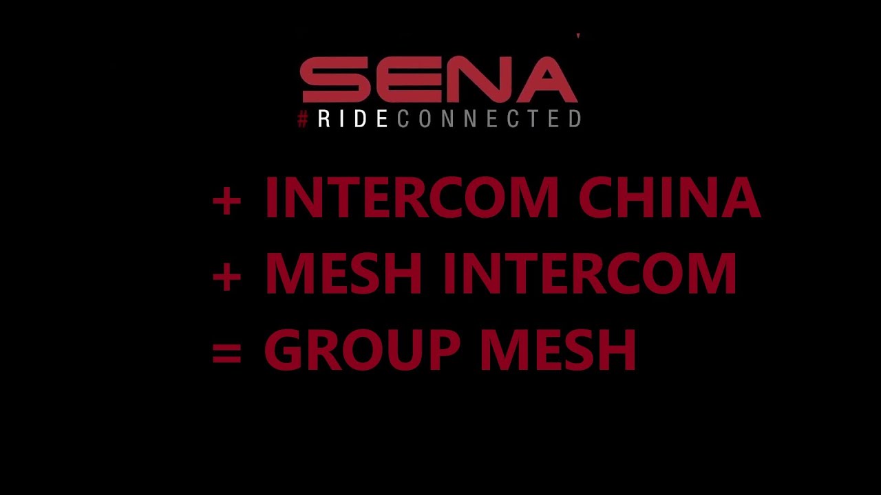 Сопряжение / соединение Sena 30k / 50s / 50r с мотогарнитурой других производителей | Мост в Mesh