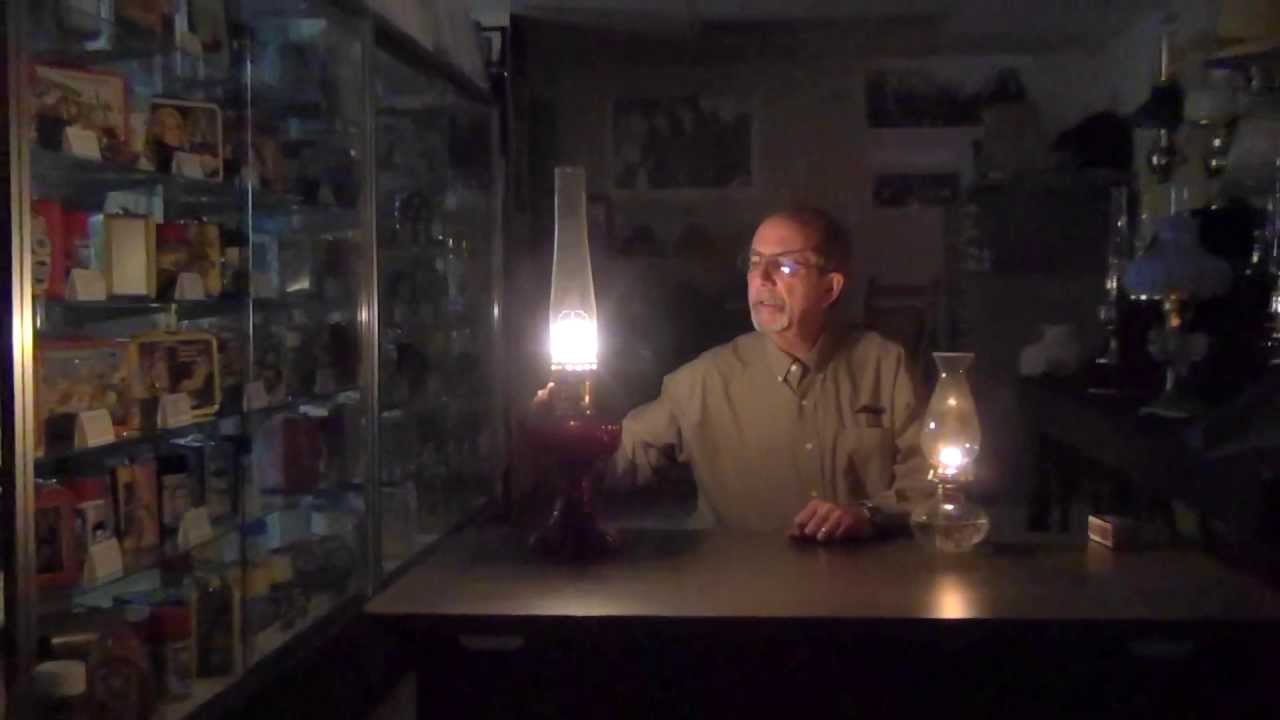 Comparing the Aladdin Mantle Lamp to a Standard Flat-Wick Lamp - Aladdin Mantle Lamp Company