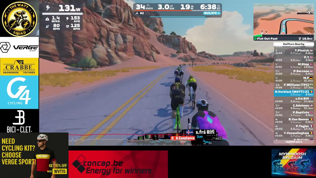 Zwift just riding