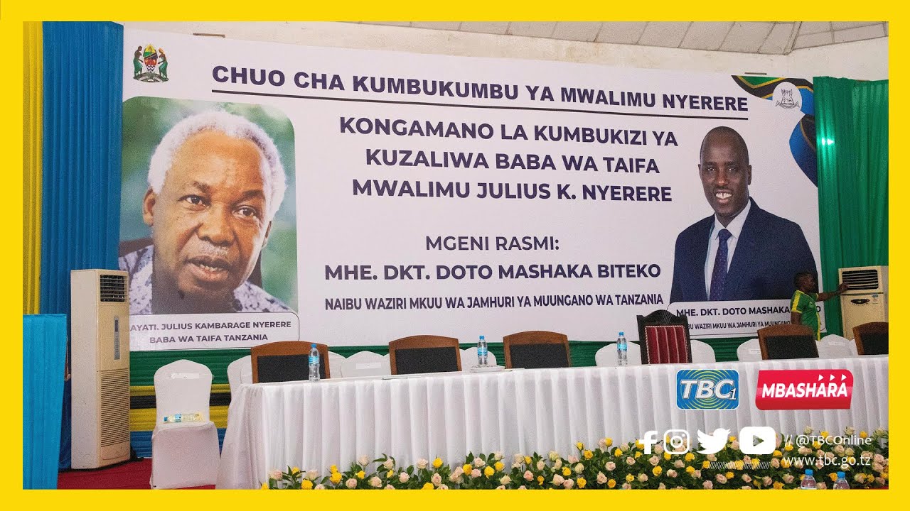 🔴#TBCLIVE: KONGAMANO LA SIKU YA NYERERE YA CHUO CHA KUMBUKUMBU YA MWALIMU NYERERE