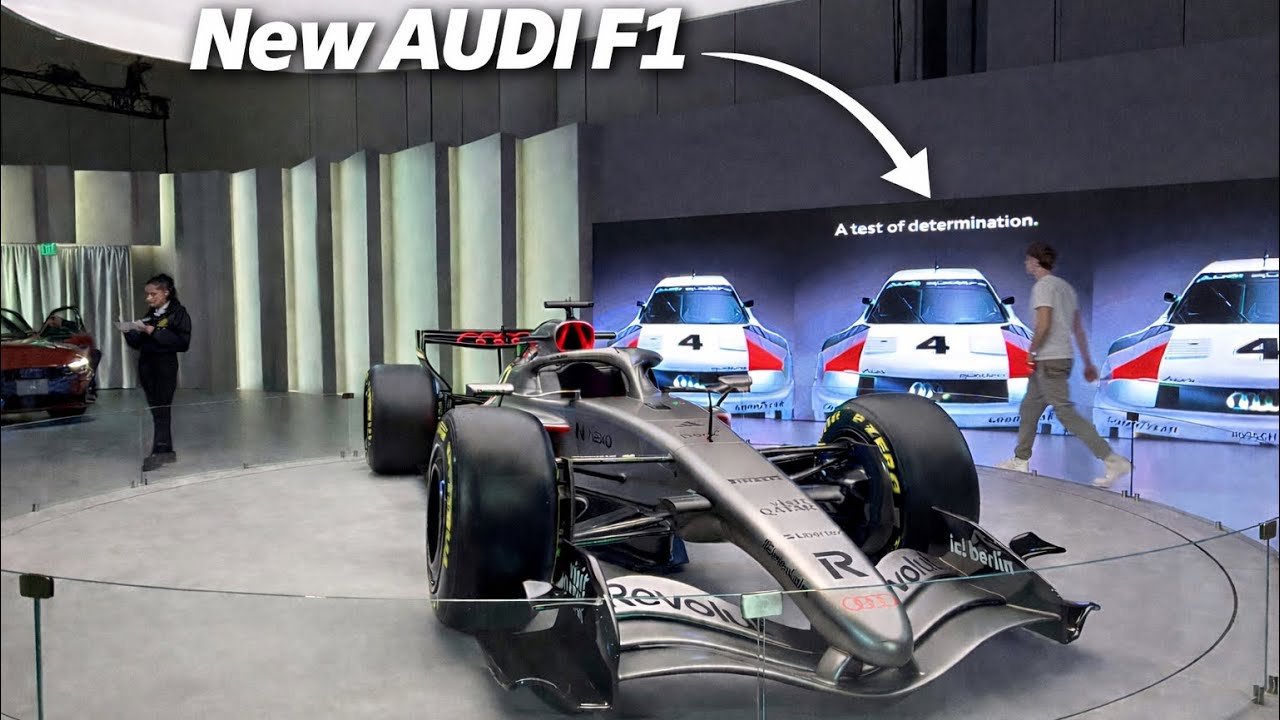 Audi F1 Revealed and displayed at the Canadian international autoshow 