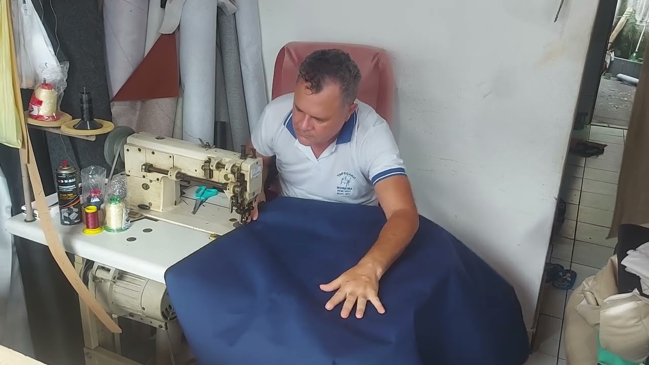 COSTURANDO A CAPOTA MARÍTIMA!
