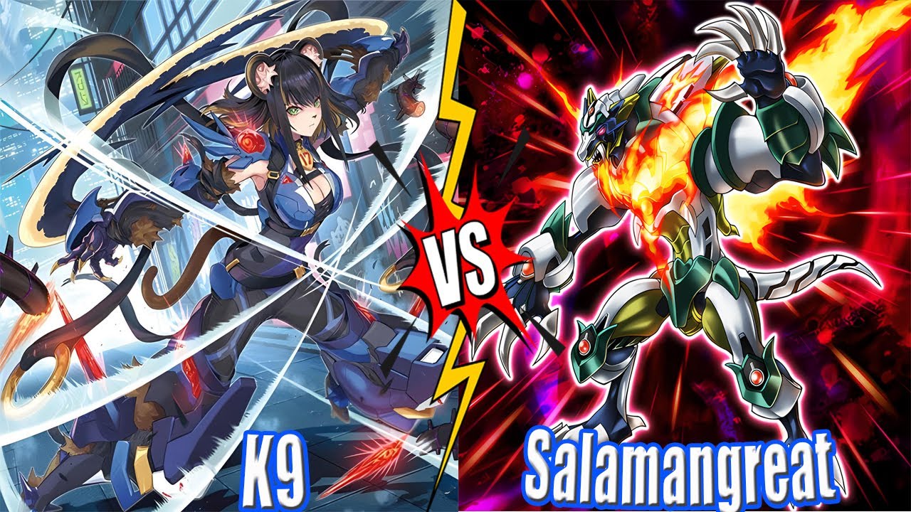 K9 Mitsurugi vs Salamangreat & K9 vs Vanquish Soul - NEW BANLIST DB Yu-Gi-Oh!