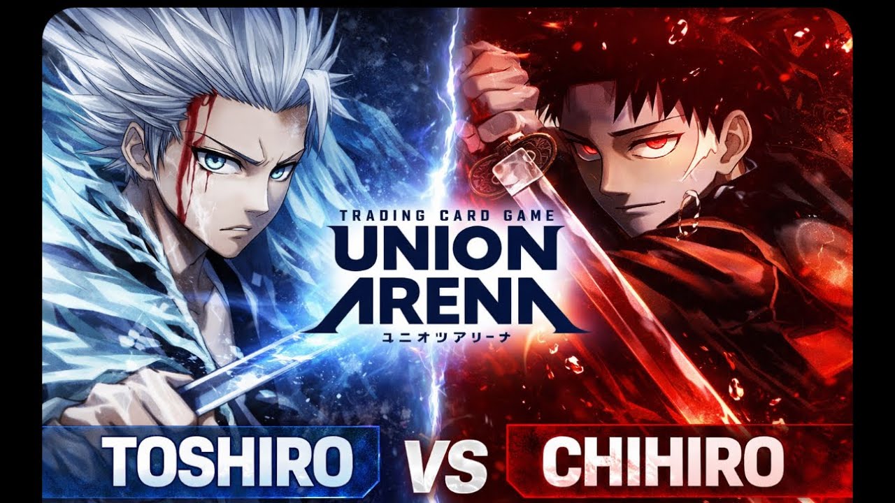 Toshiro vs Purple Chihiro Union arena gameplay