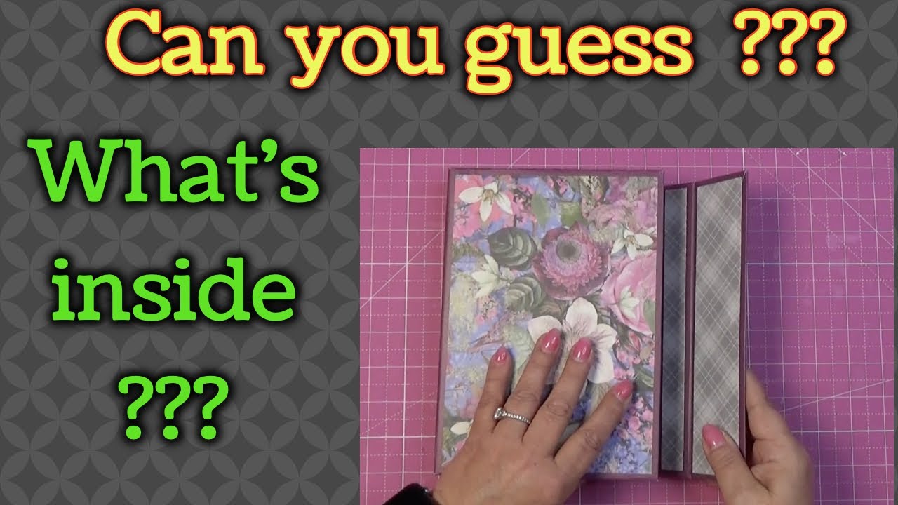 DIY-Guess what's inside - tutorial -  this one is made as per request.
