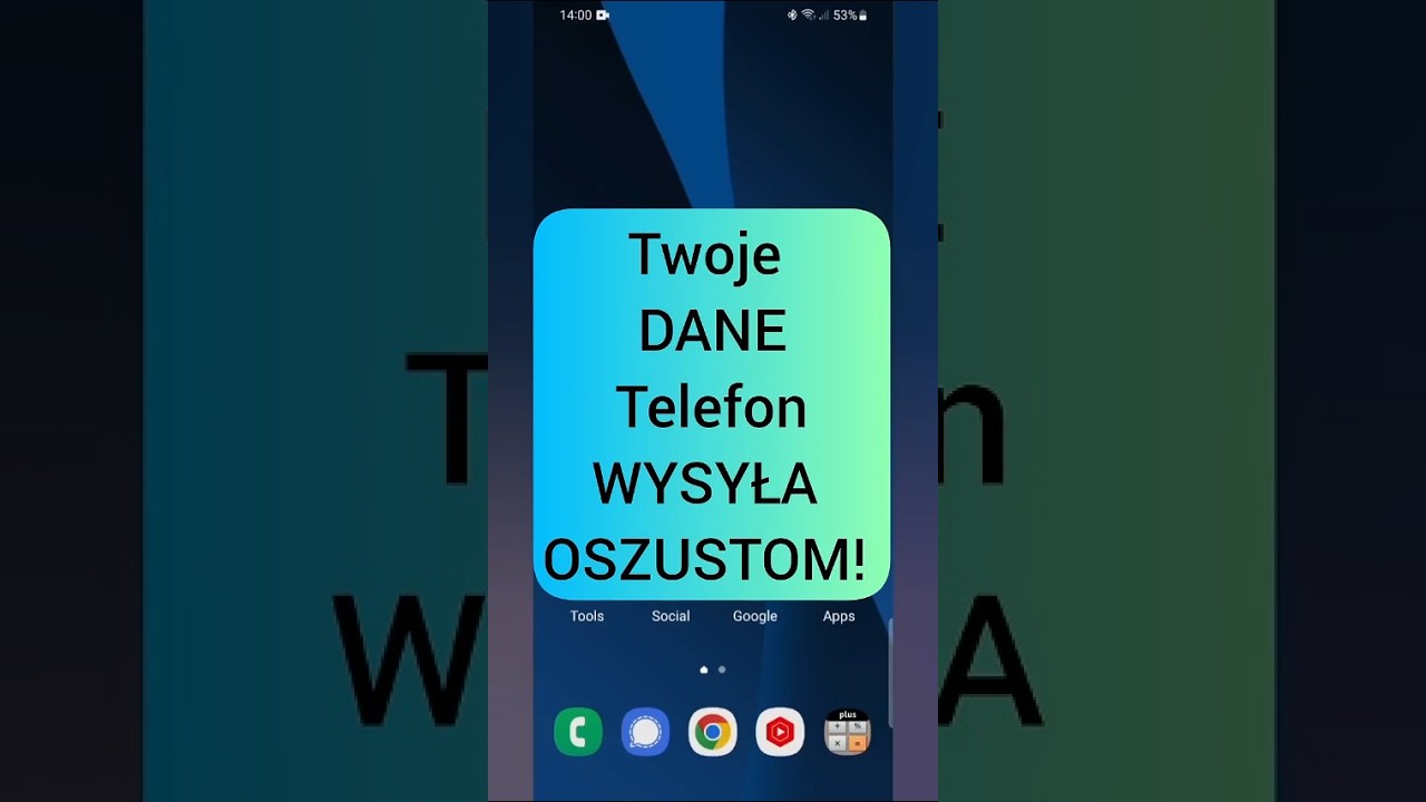 TWOJE DANE TELEFON WYSYŁA OSZUSTOM! #android #networkporadniki #reels #phonetips #androidtips