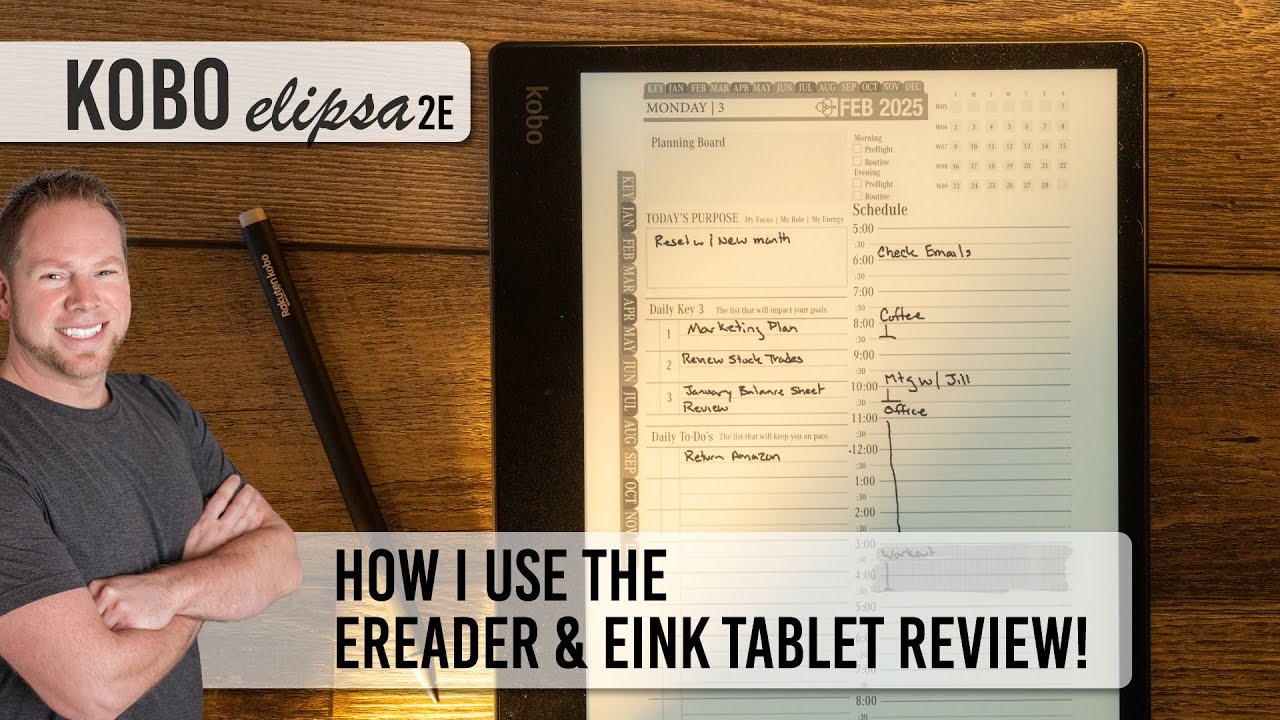 How I use the Kobo Elipsa eReader and eInk | Full Review