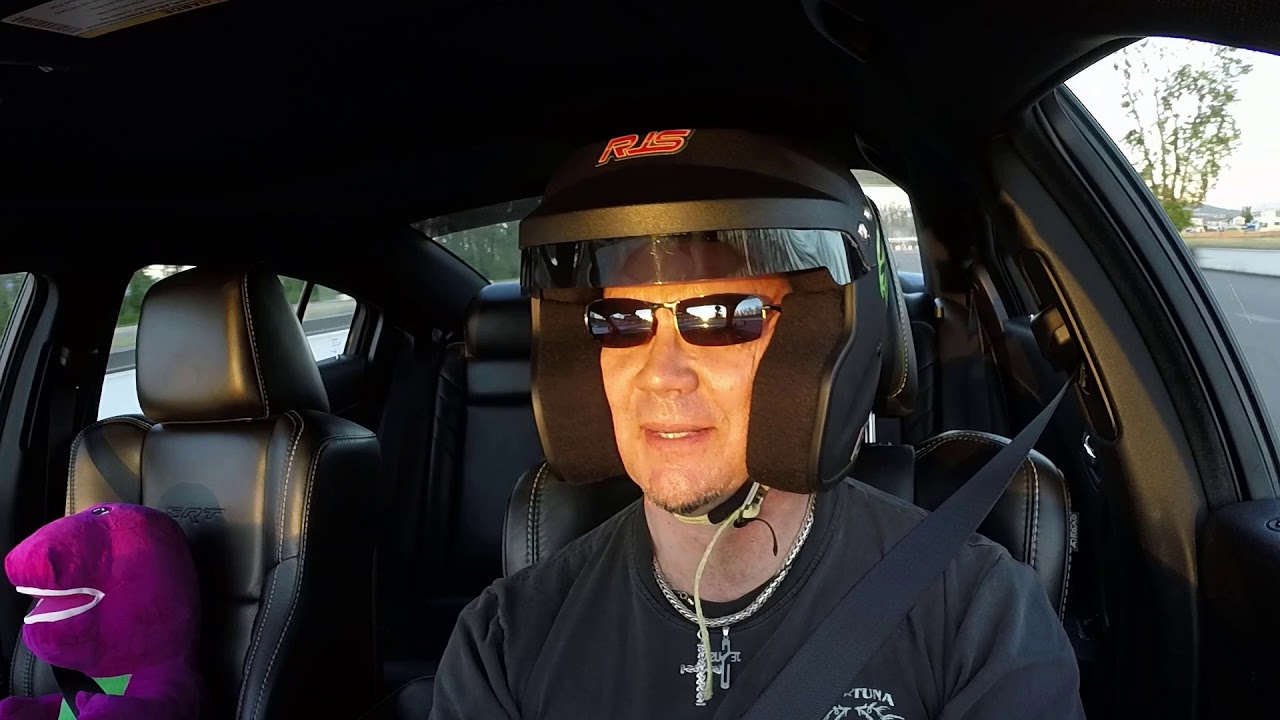 Barney the Hellcat goes drag racing!