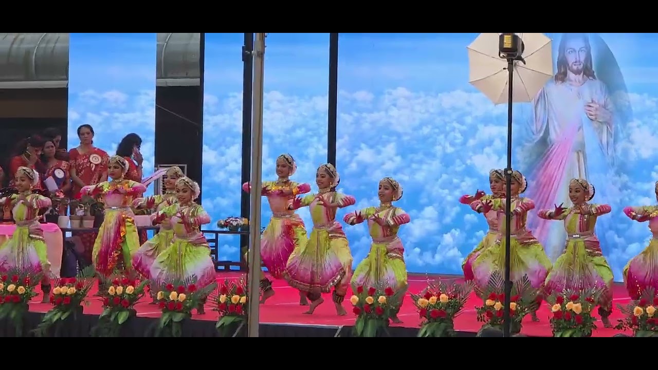 Rangapooja by stars of Providence Junior School
