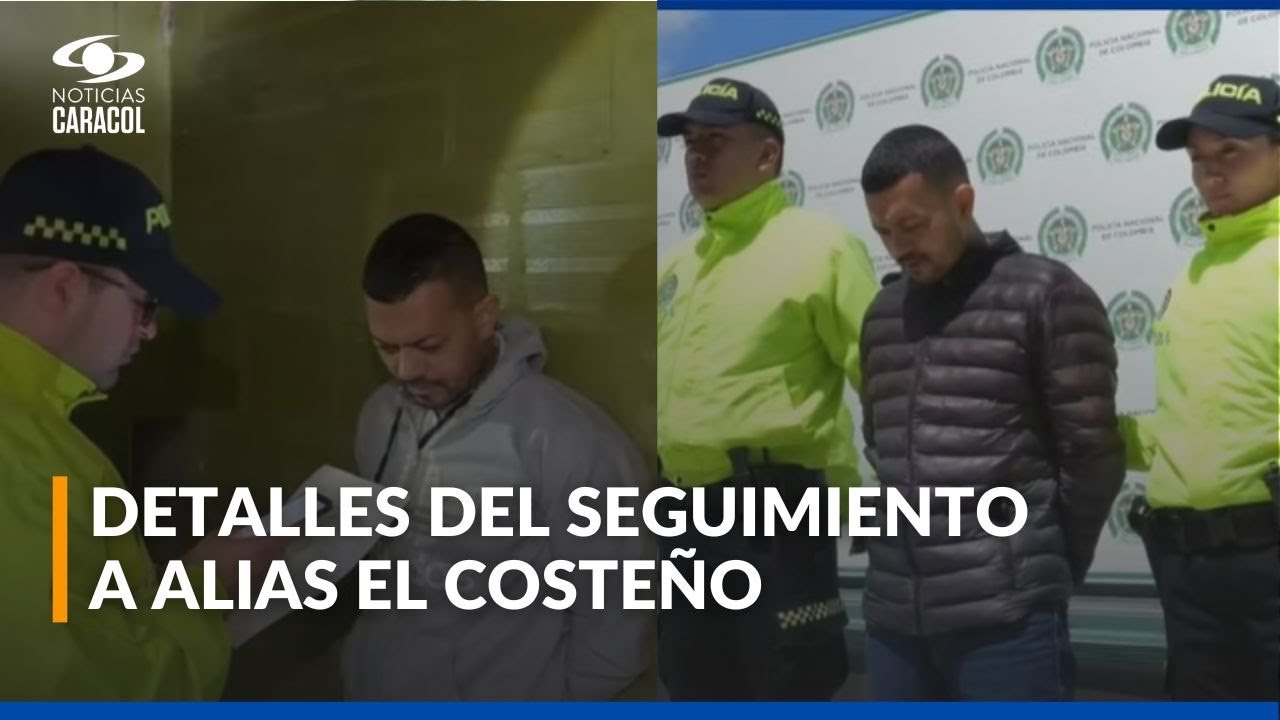 ‘El Costeñó’ lloró cuando lo capturaron por atentado contra Miguel Uribe: así fue el procedimiento
