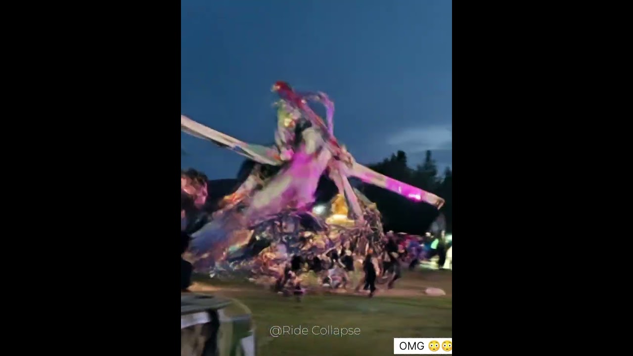 Amusement Park Ride BREAKS Mid-Air 😱 | AI Simulation | What If This Happened?! 
