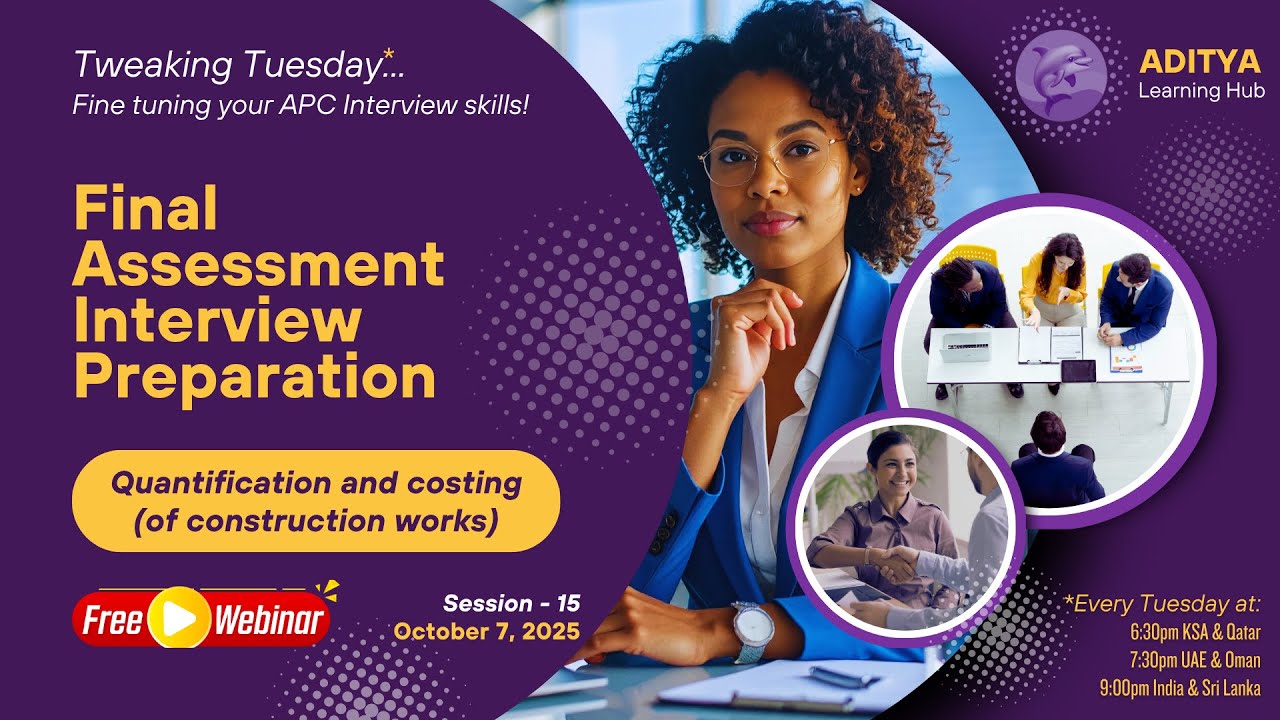 Ace Your Final Assessment - Tweaking Tuesdays (Session 15) Fine Tuning your APC Interview Skills!