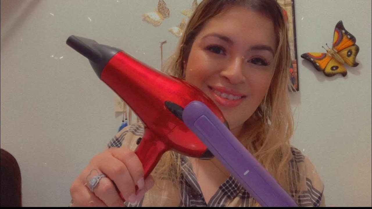 ASMR Roleplay| Cutting your hair 💇🏼‍♀️ & styling it- personal attention & hair brushing