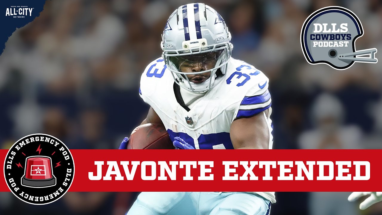BREAKING: COWBOYS EXTEND JAVONTE WILLIAMS | DLLS Cowboys Podcast