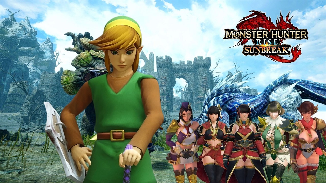 Con la Trifuerza y mis Waifus sere imparable en Sunbreak