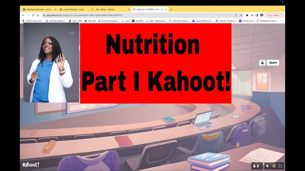 Питание Часть I -Kahoot!