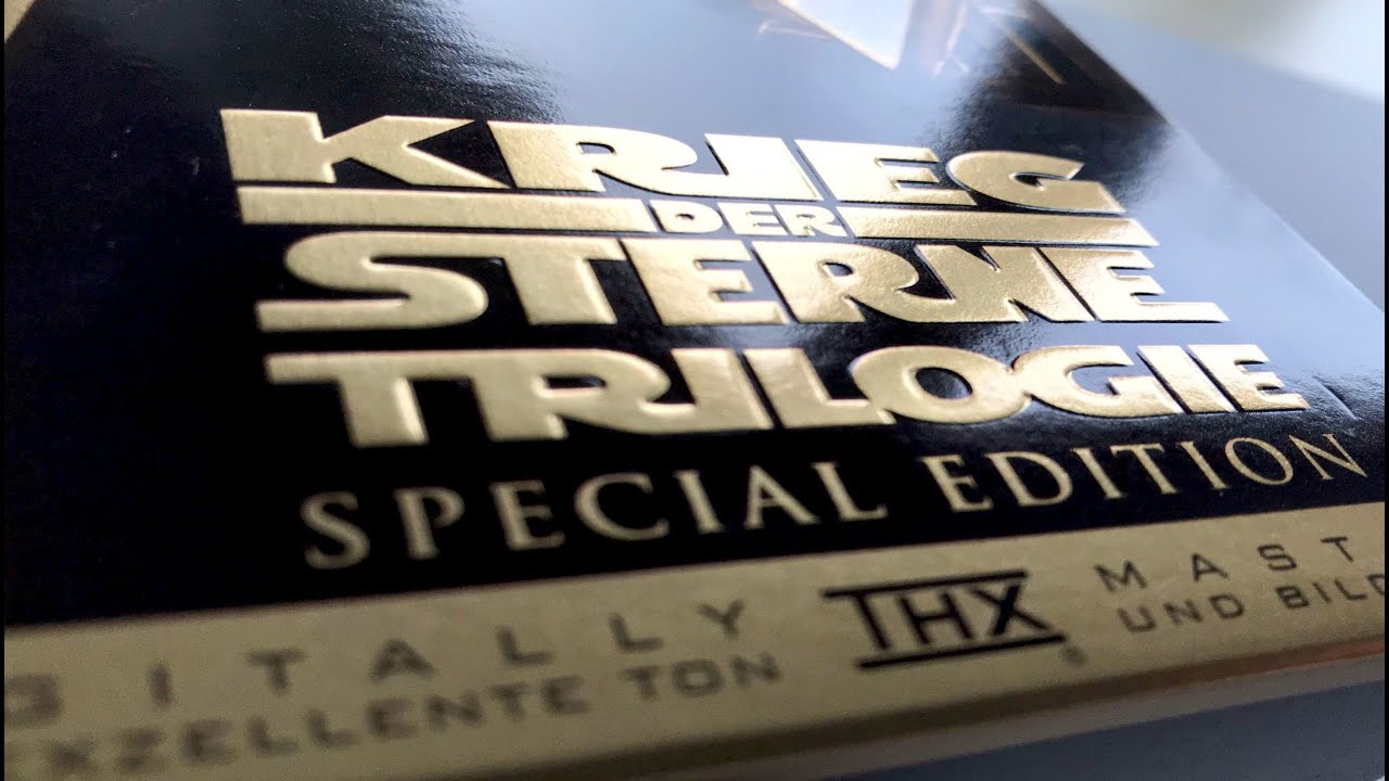 Krieg der Sterne Trilogie Special Edition VHS Kassetten Vorstellung