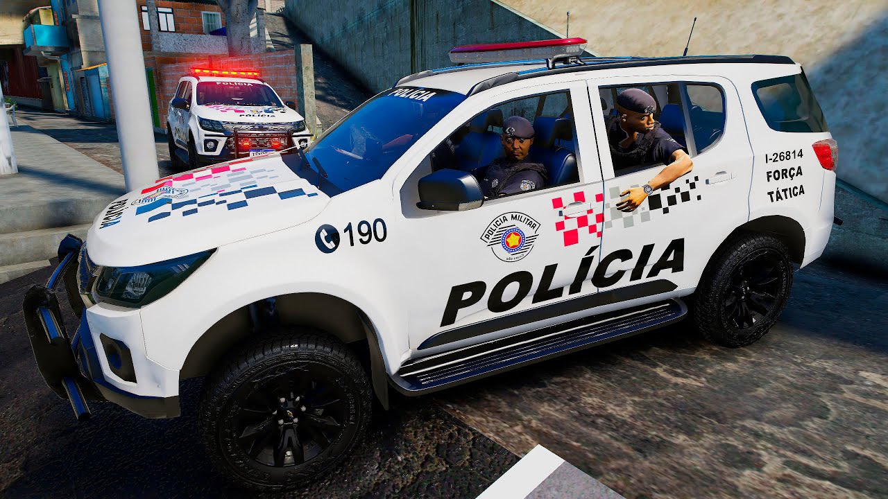 ENQUADRO + DISPAROS FORÇA TÁTICA PMESP | GTA 5 POLICIAL