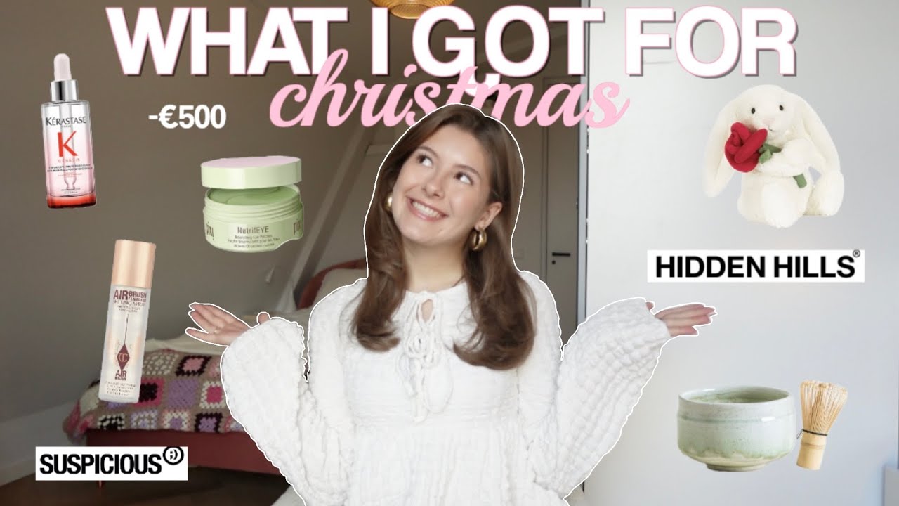 WHAT I GOT FOR CHRISTMAS 🎀✨ | kerst 2025 was insane!