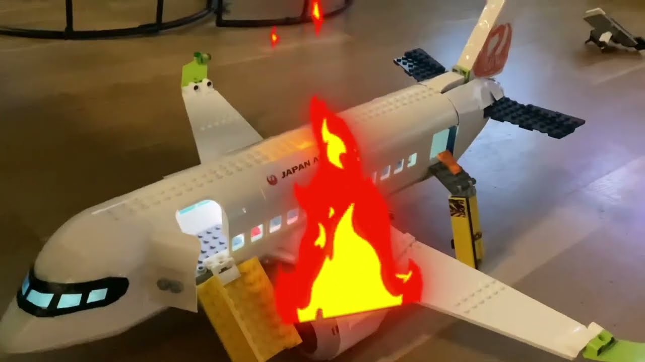 Plane crash in Lego part 1 for @supsnailaviation and @PlanesandMoreYT