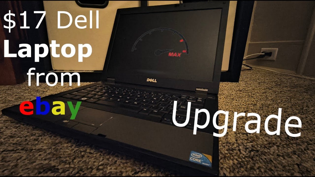 Upgrading the $17 Ebay Laptop