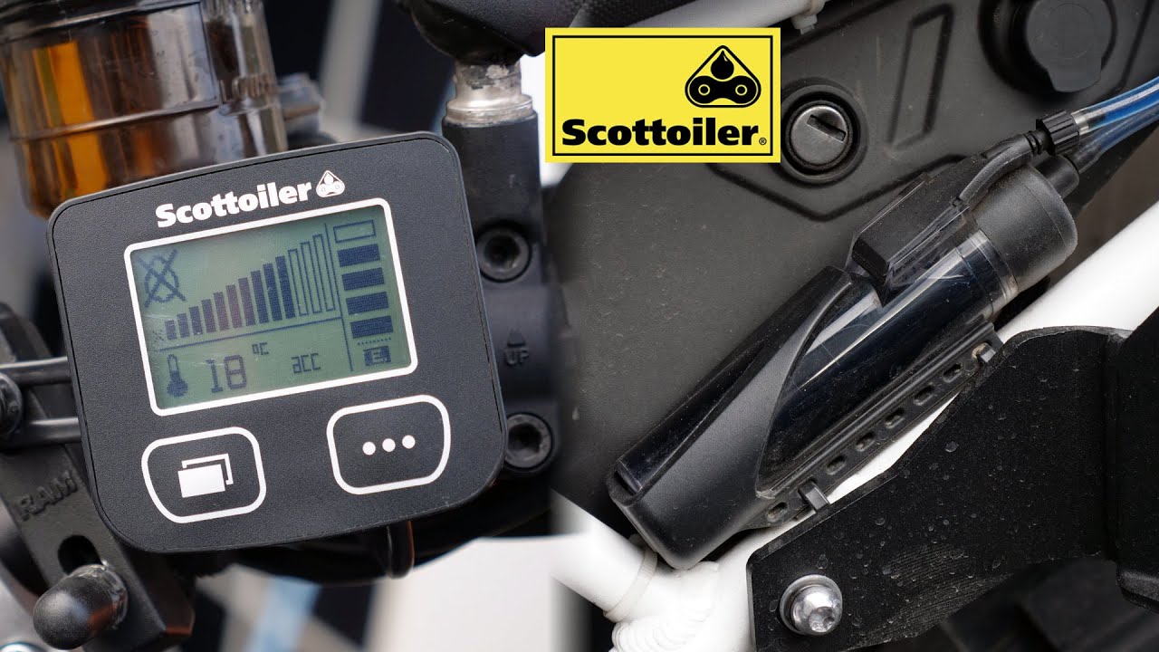 Test du graisseur de chaîne automatique Scottoiler eSystem v3.1 : l'écran de trop ?